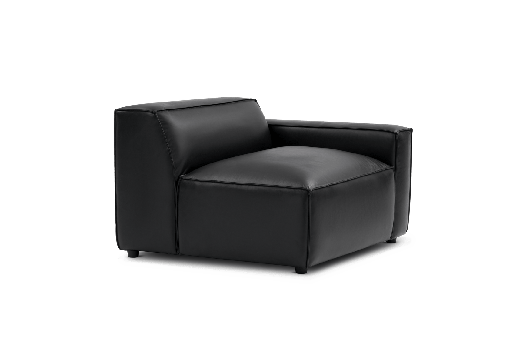 Nathan Leather Right Arm Sofa Module