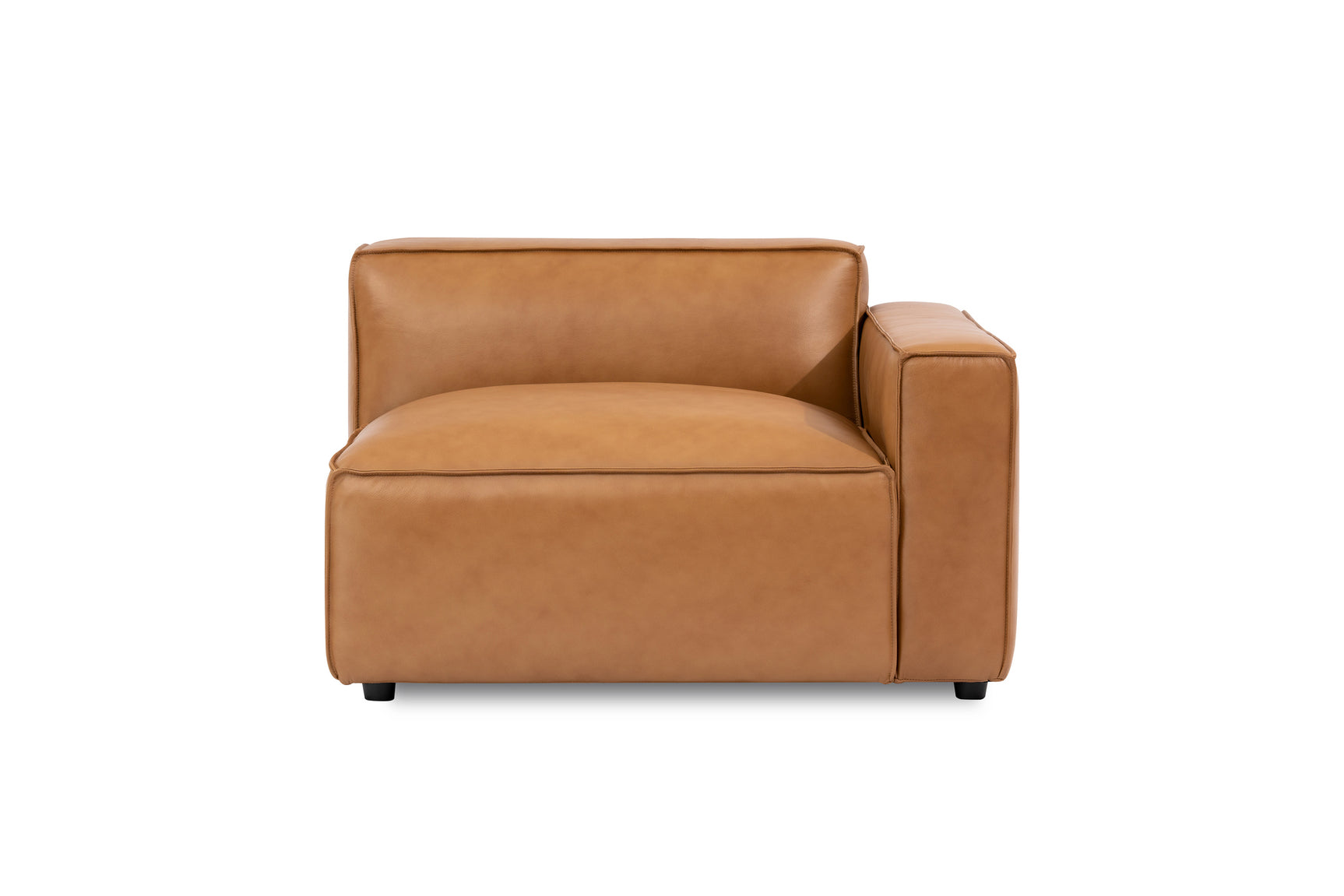 Nathan Leather Right Arm Sofa Module