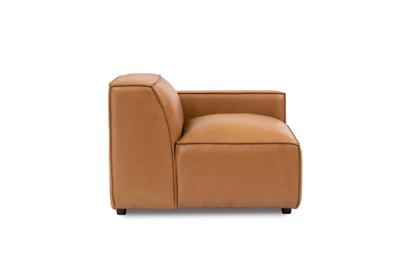 Nathan Leather Right Arm Sofa Module