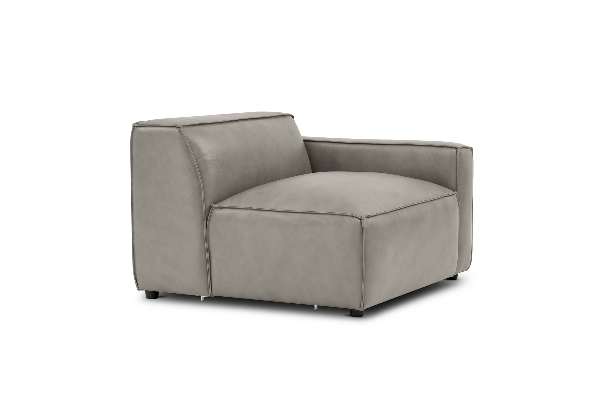 Nathan Leather Right Arm Sofa Module