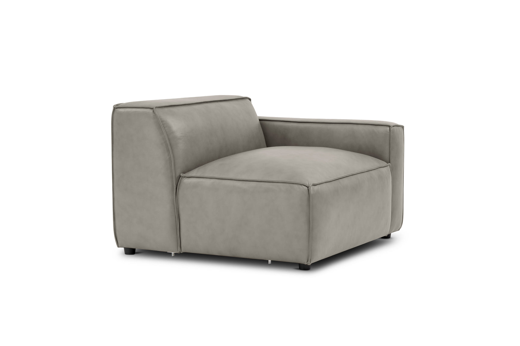 Nathan Leather Right Arm Sofa Module