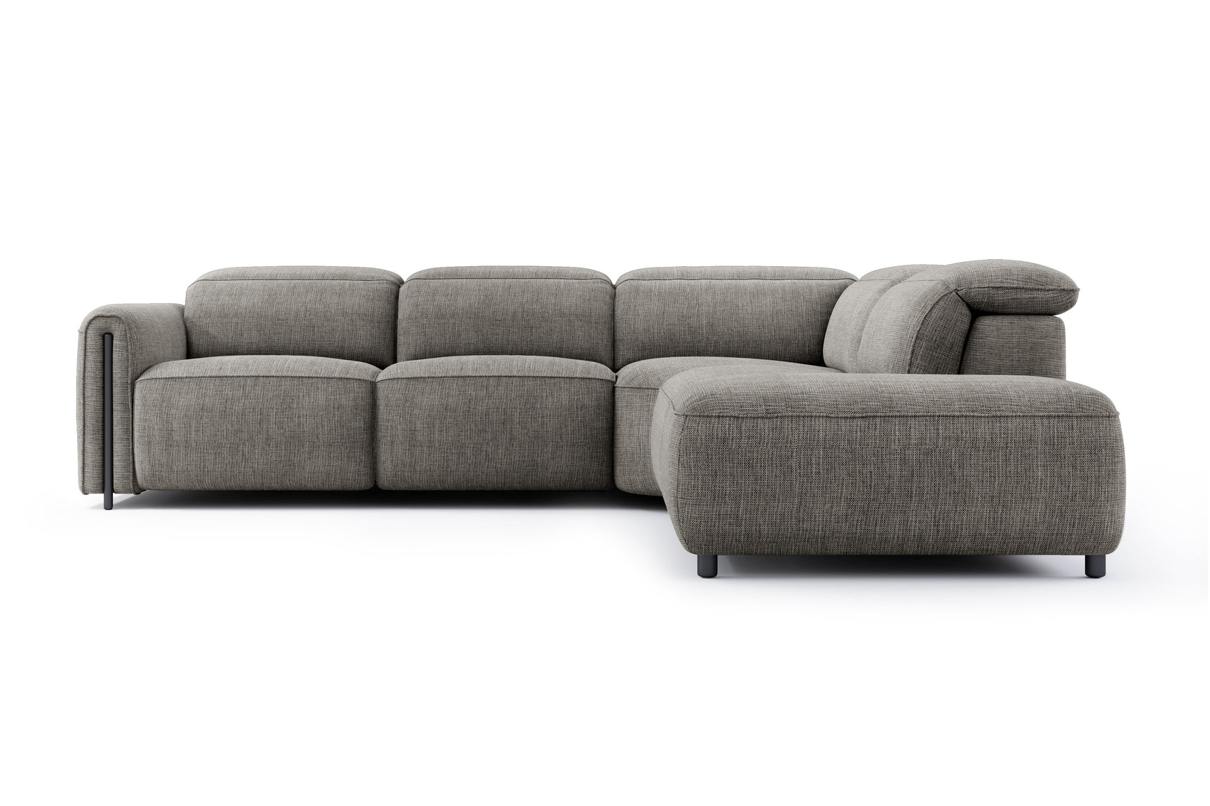 Octavia Fabric Reclining Corner Sectional Cloud Sofa