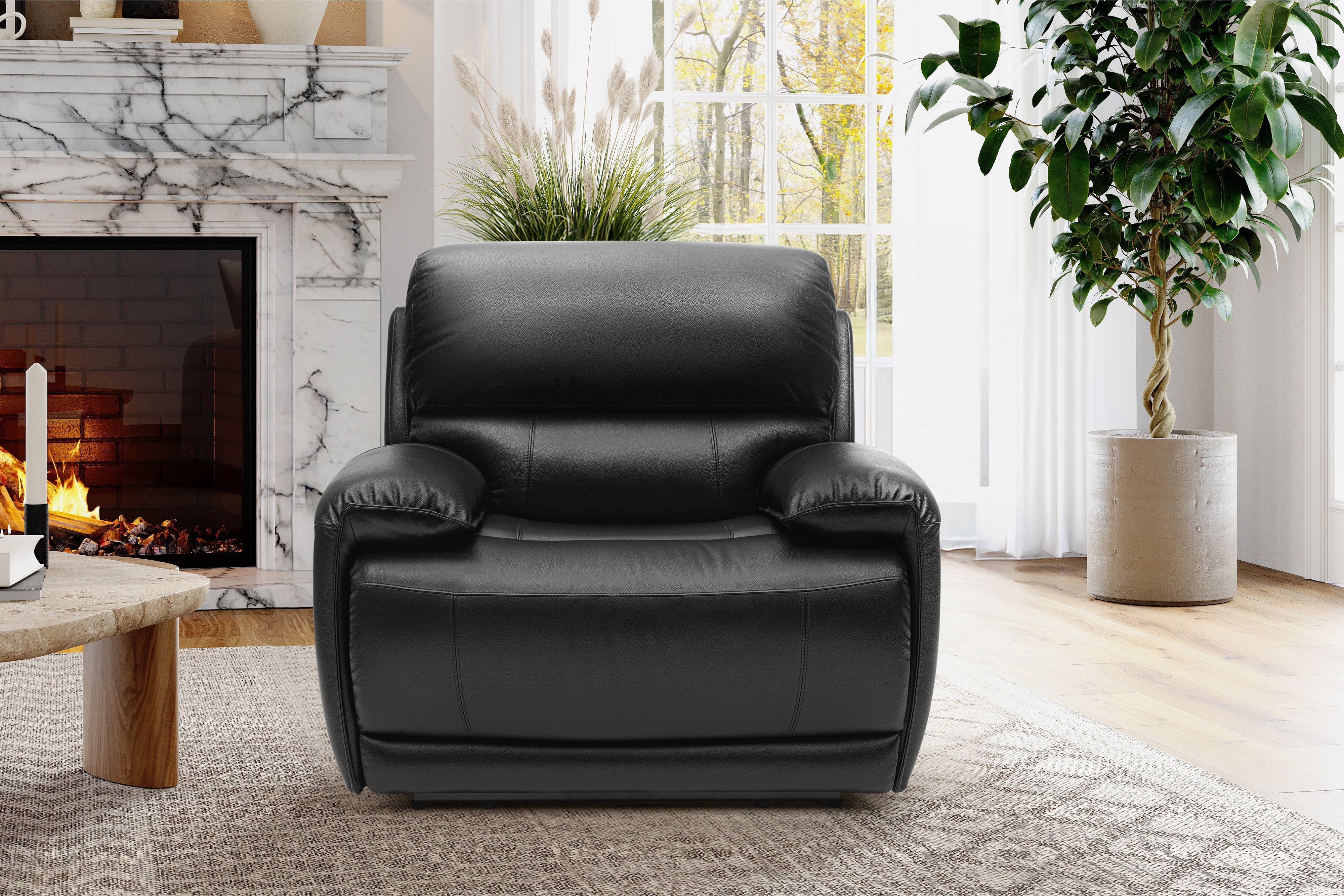 Oliver Leather Recliner Chair