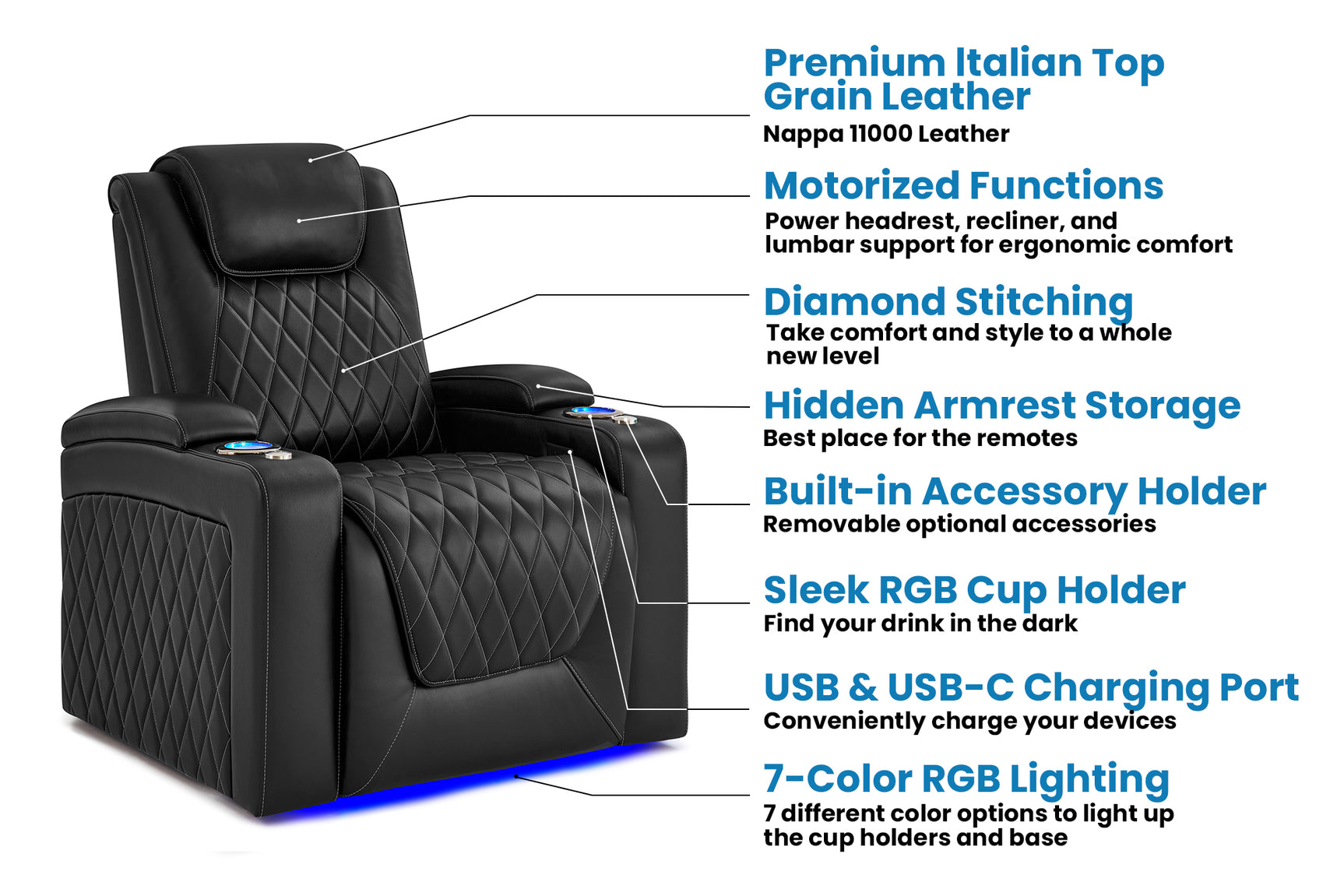 Oslo Float™ Zero Gravity Heat & Massage