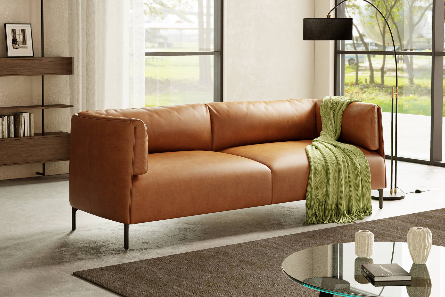 Parker Leather Sofa
