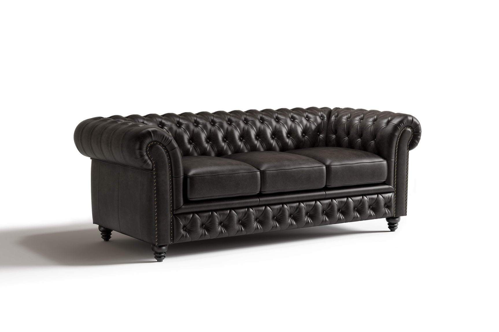Parma Leather Chesterfield Sofa