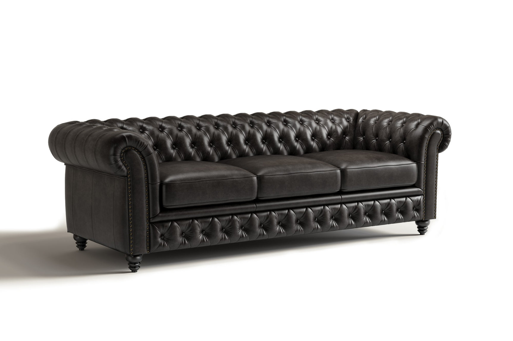 Parma Leather Chesterfield Sofa