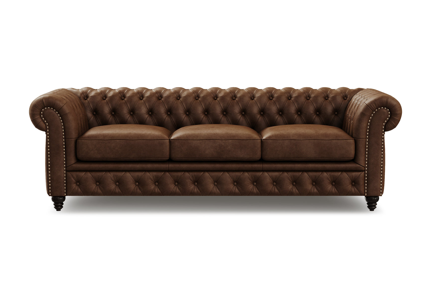 Parma Leather Chesterfield Sofa