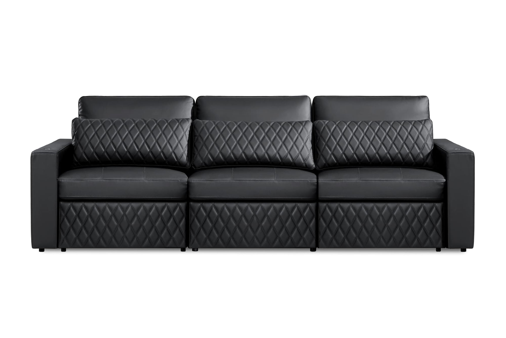 Pisa Ultimate Leather Lounge Sectional