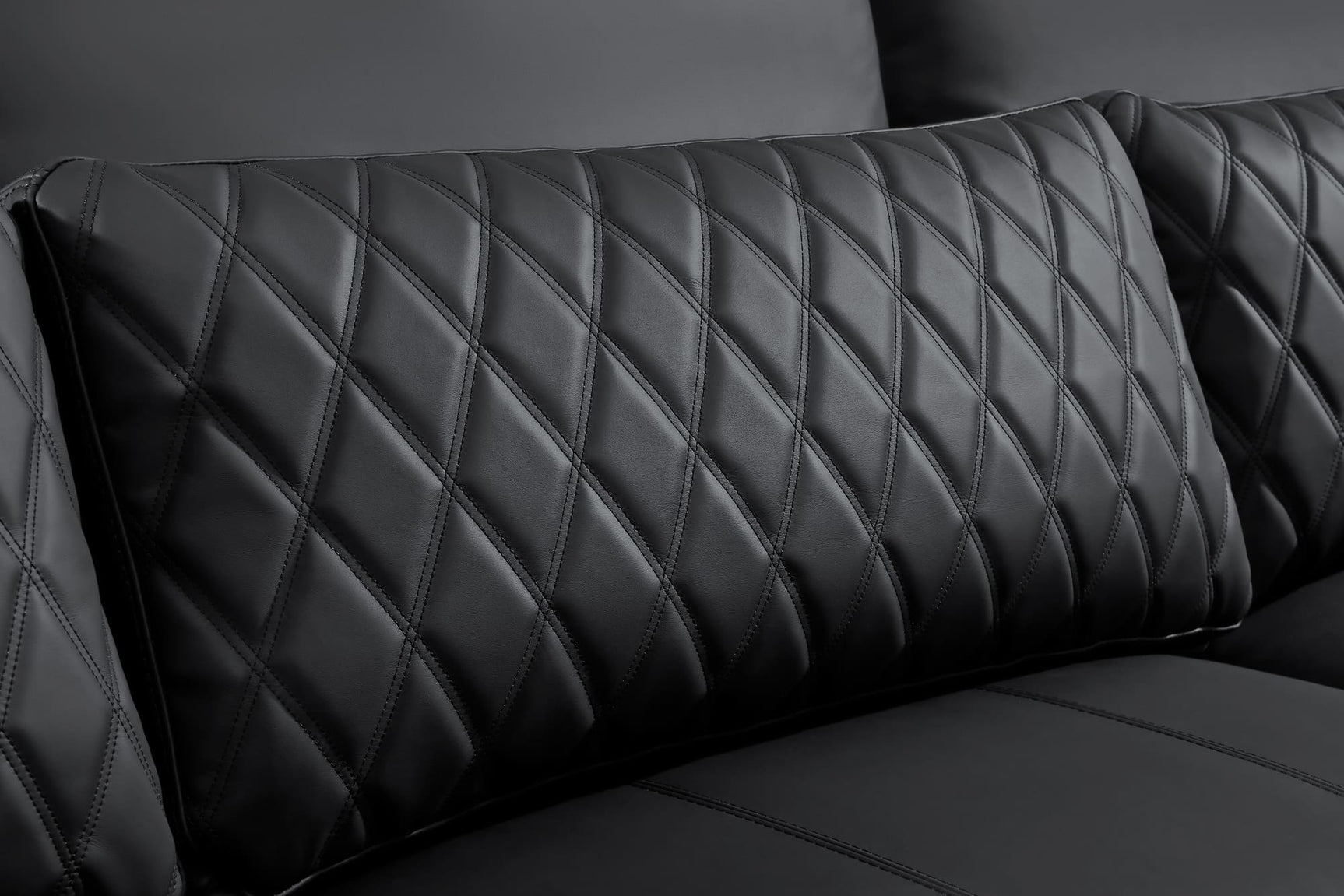 Pisa Ultimate Leather Lounge Sectional