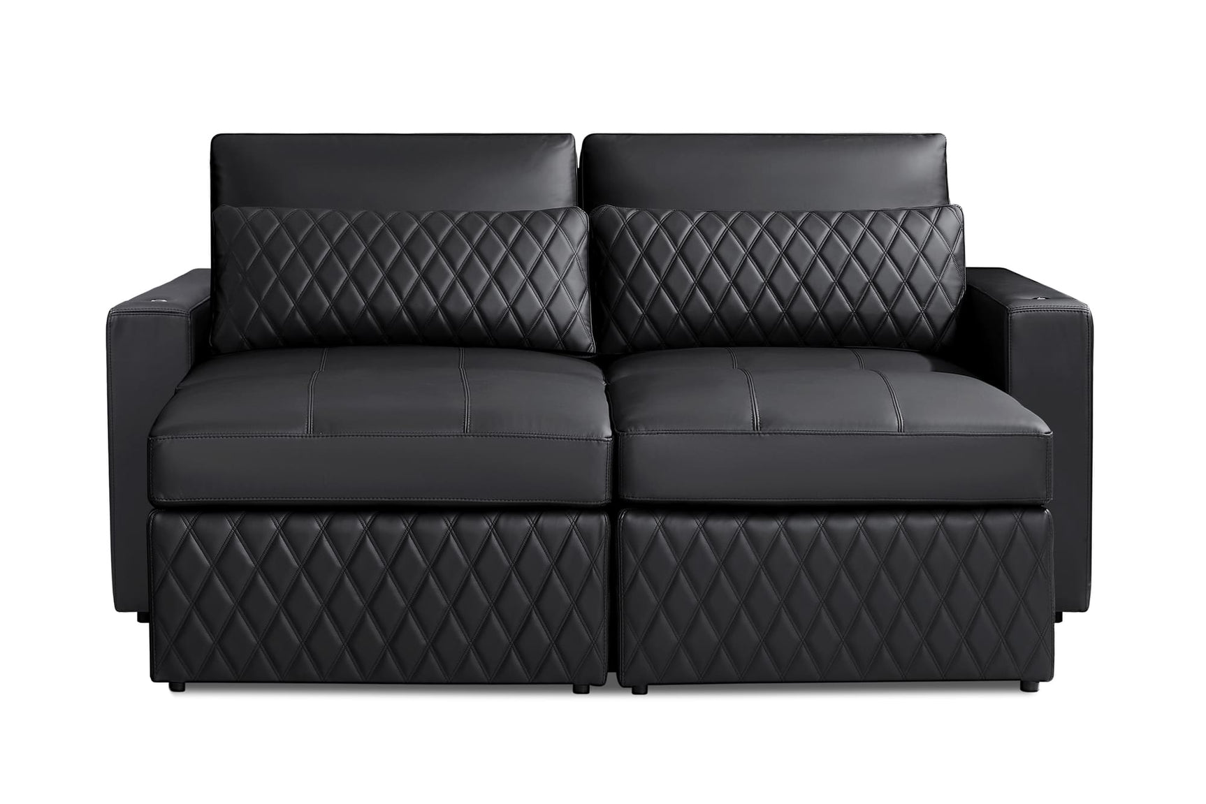Pisa Ultimate Leather Lounge Sectional