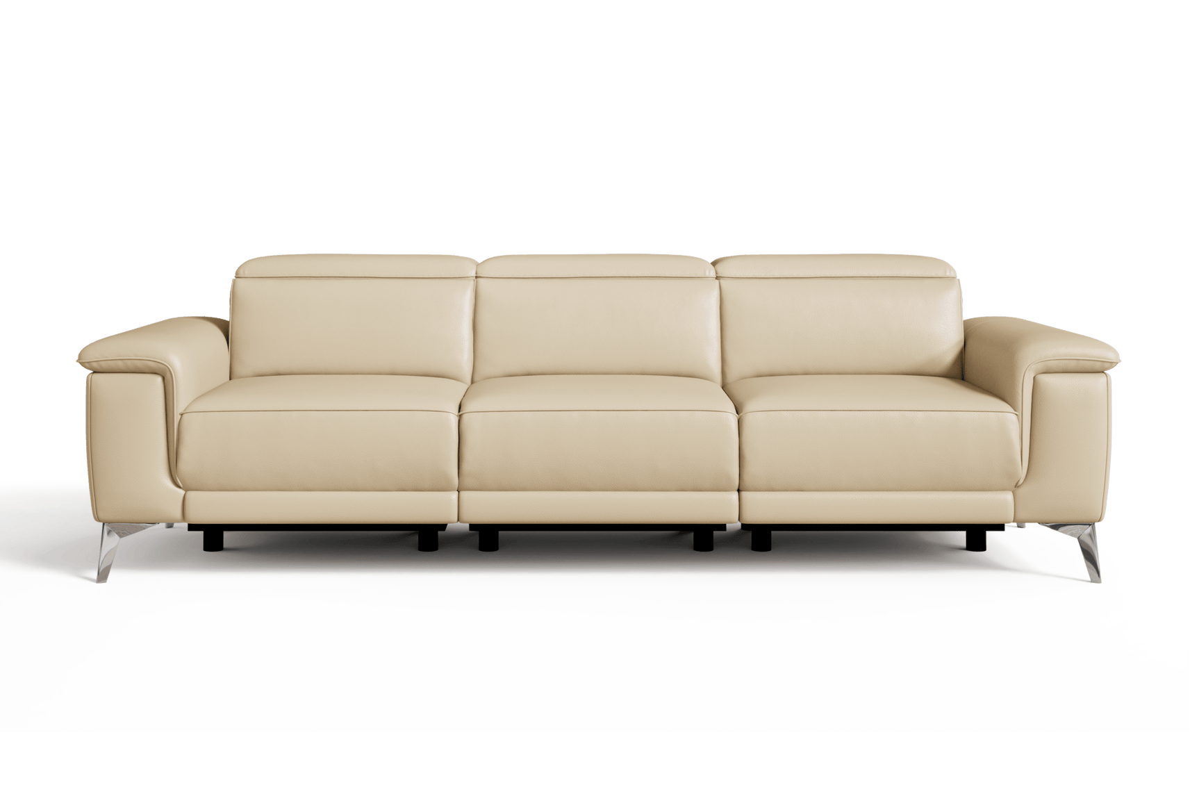 Pista Leather Reclining Sofa