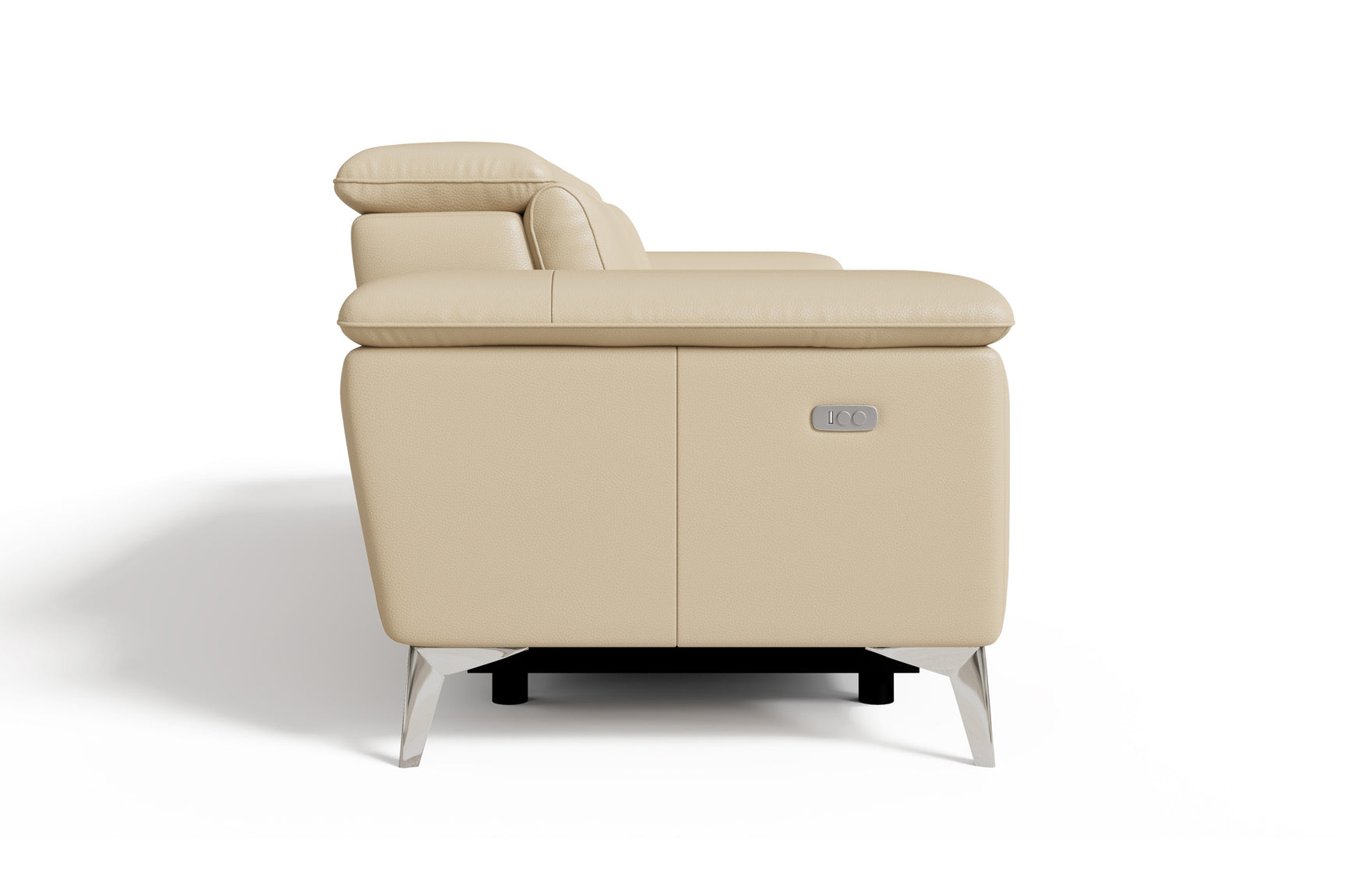 Pista Leather Reclining Sofa