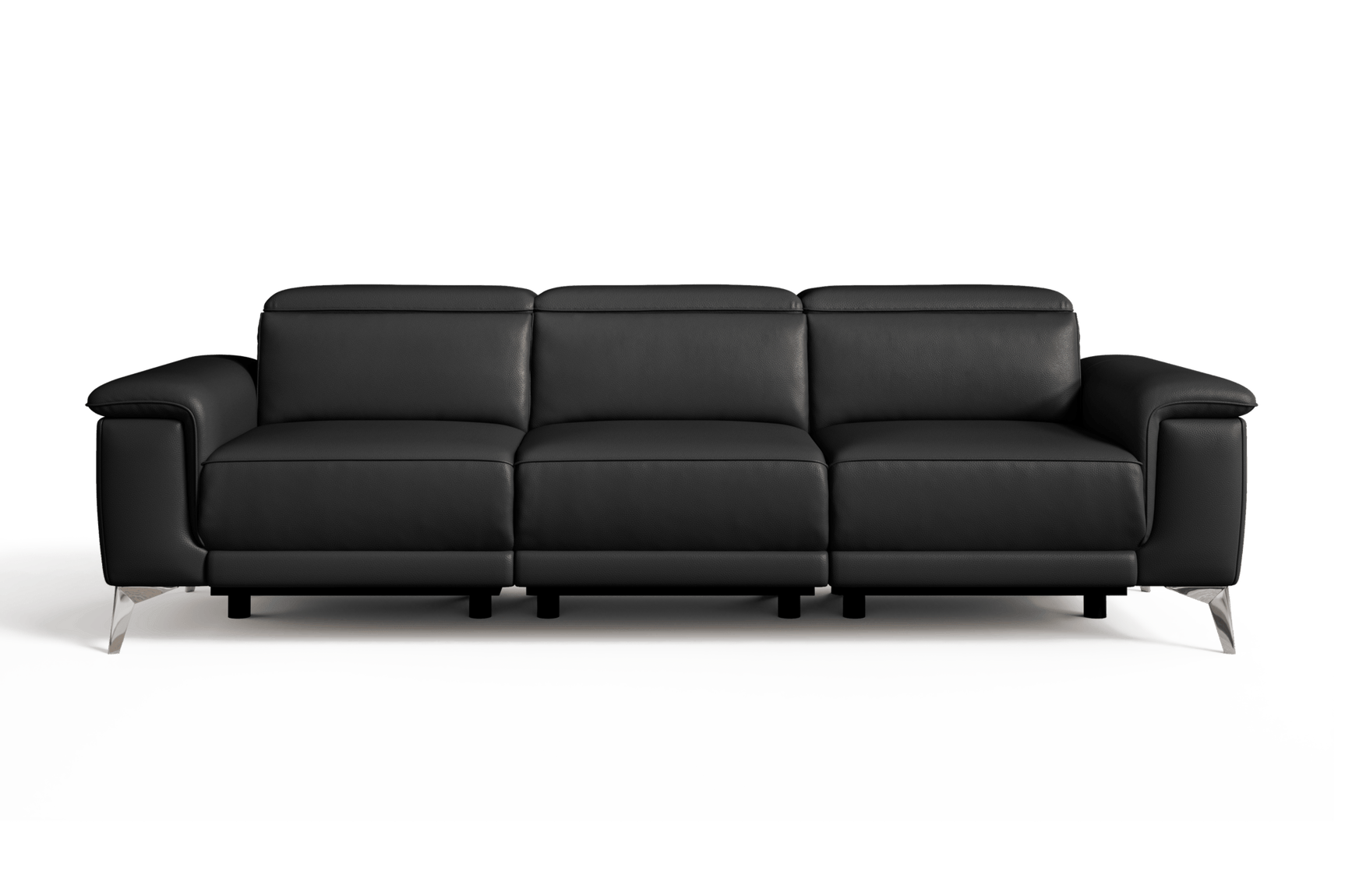 Pista Leather Reclining Sofa