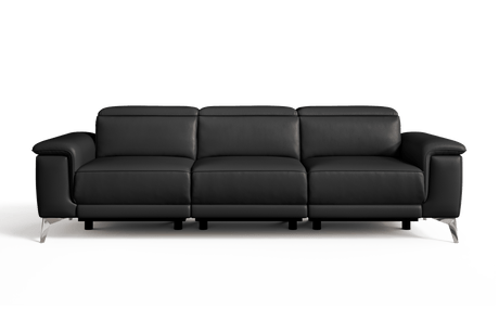 Pista Leather Reclining Sofa