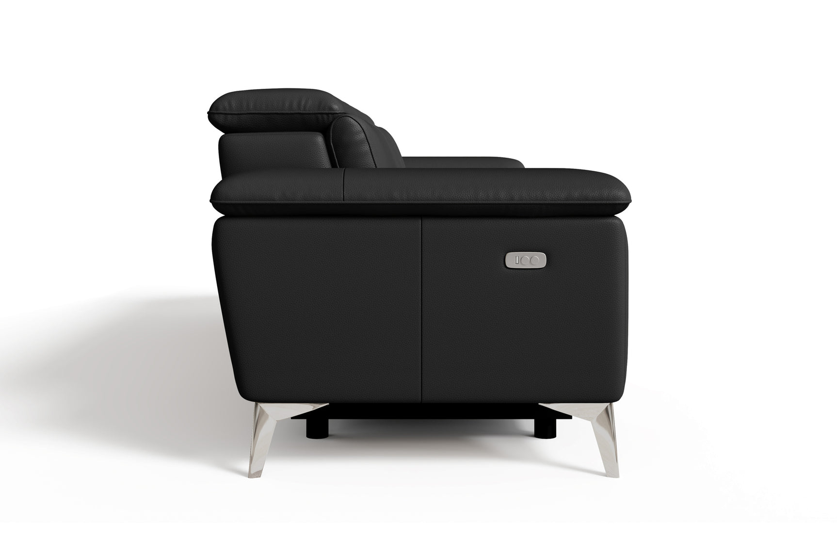 Pista Leather Reclining Sofa