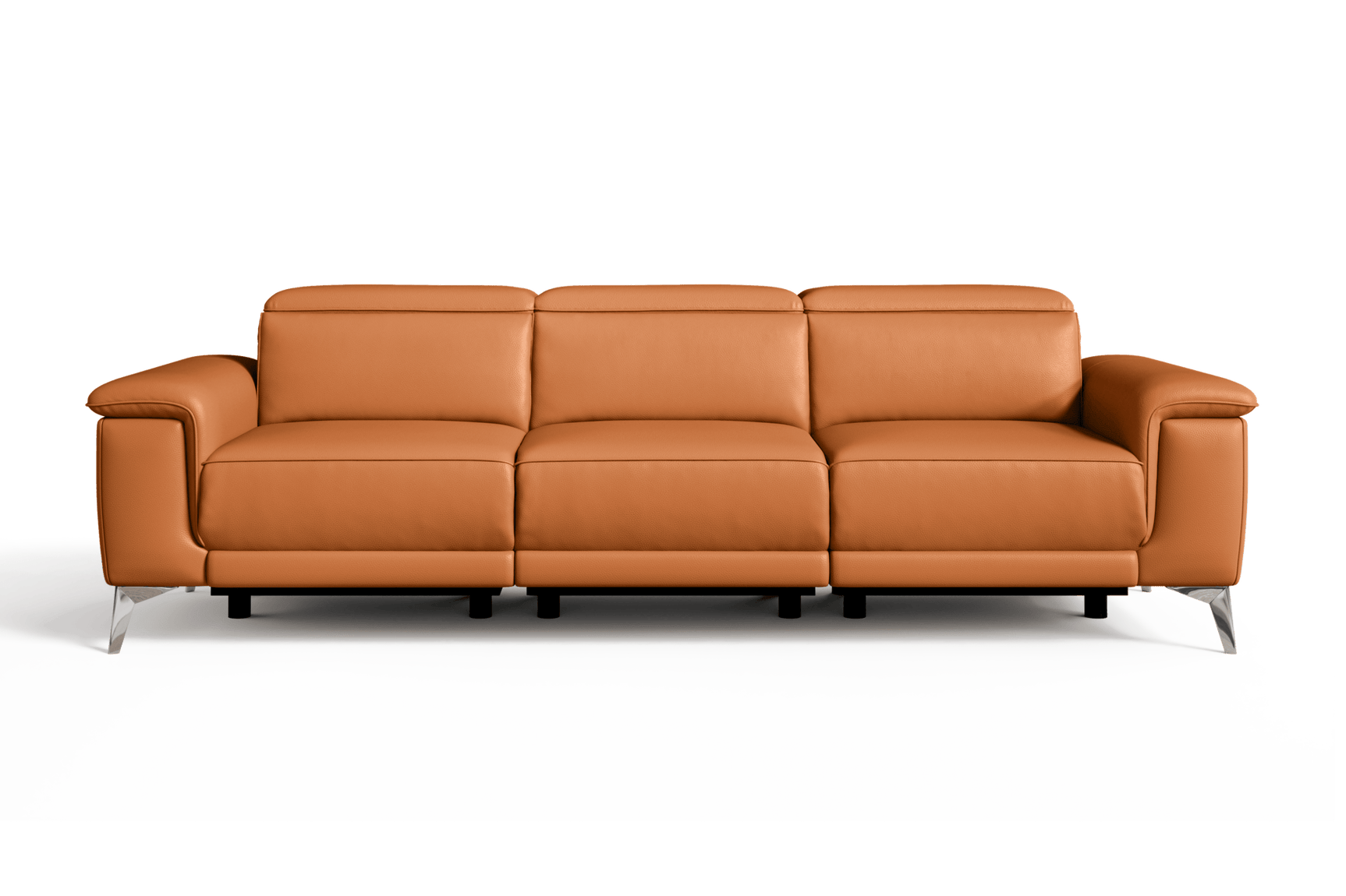Pista Leather Reclining Sofa