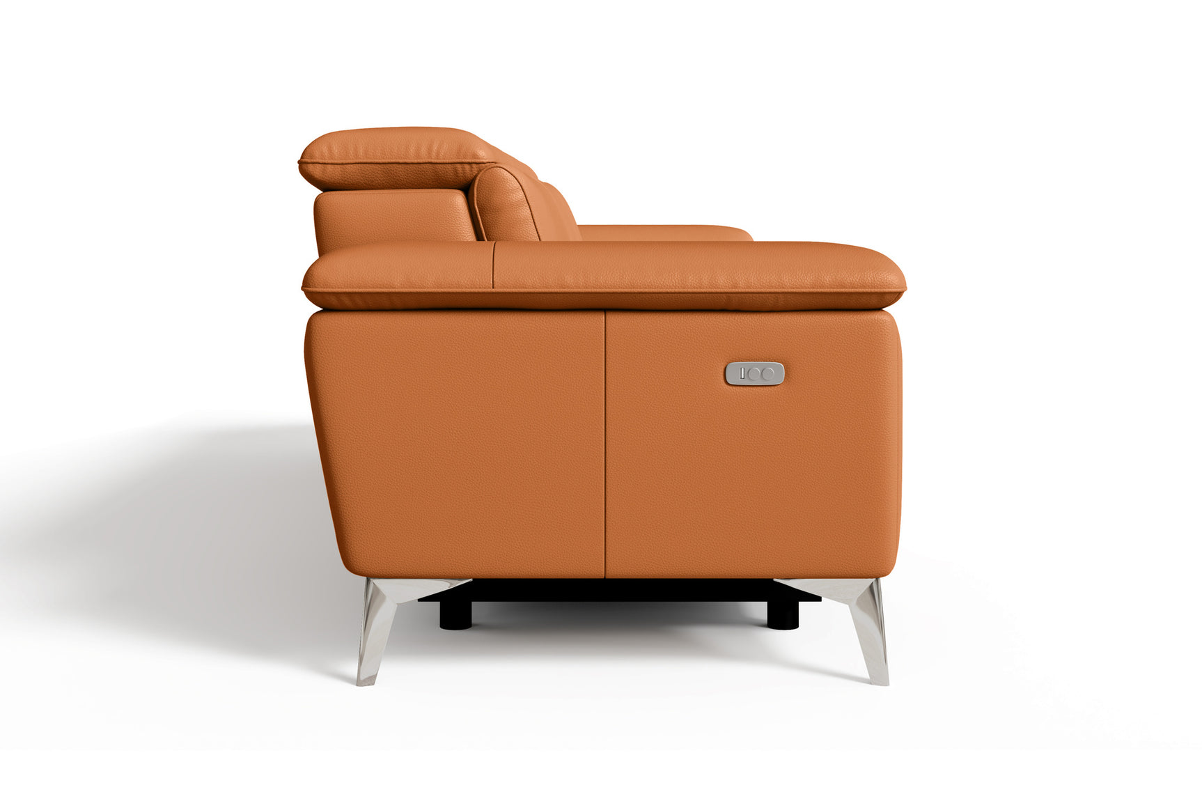 Pista Leather Reclining Sofa