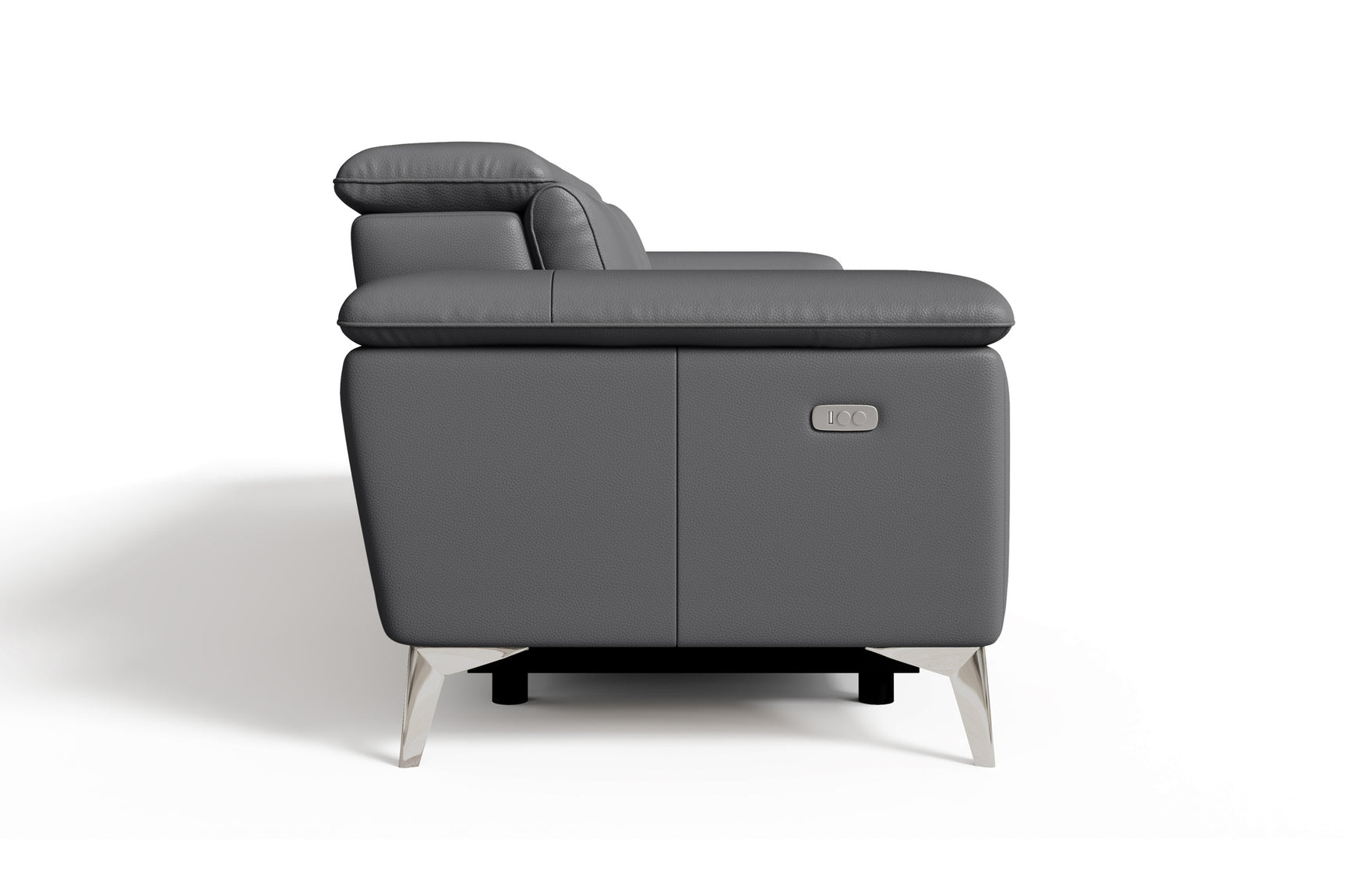 Pista Leather Reclining Sofa