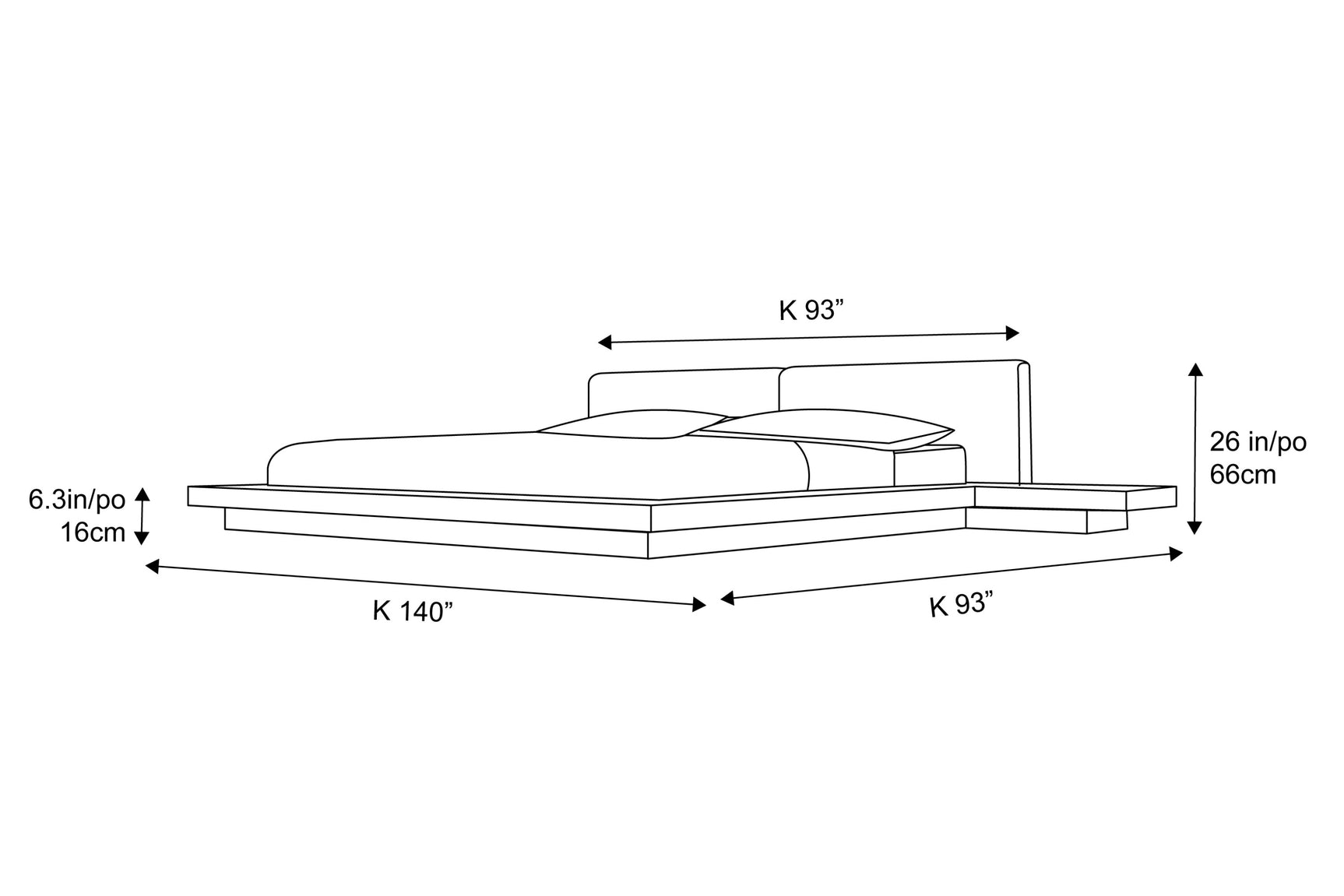 Prize Wood Bed Frame