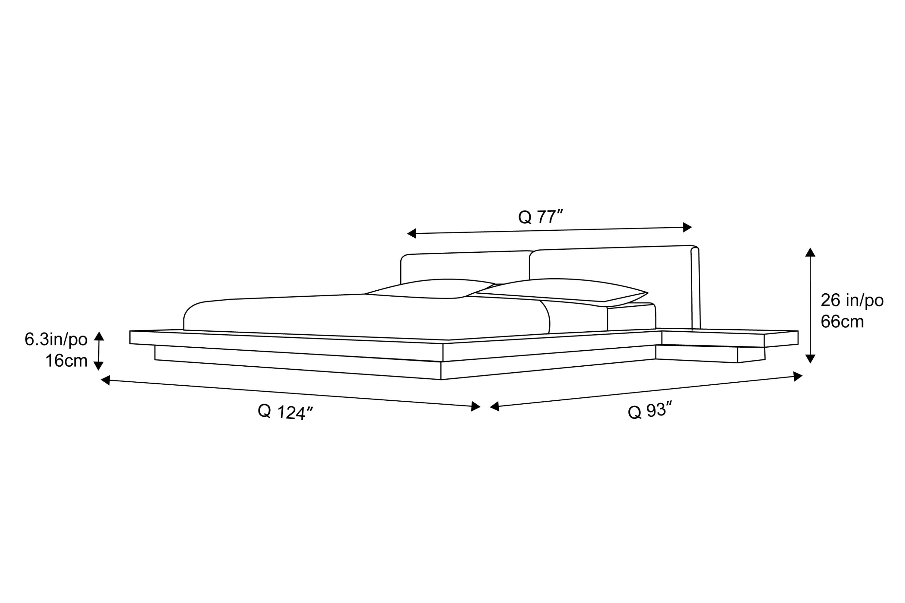 Prize Wood Bed Frame