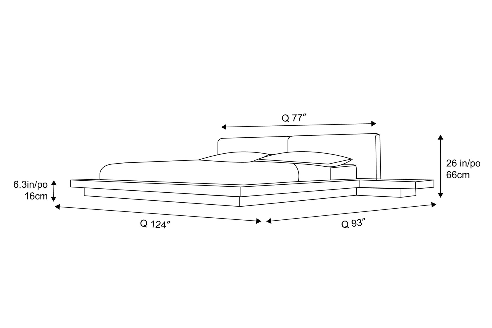 Prize Wood Bed Frame