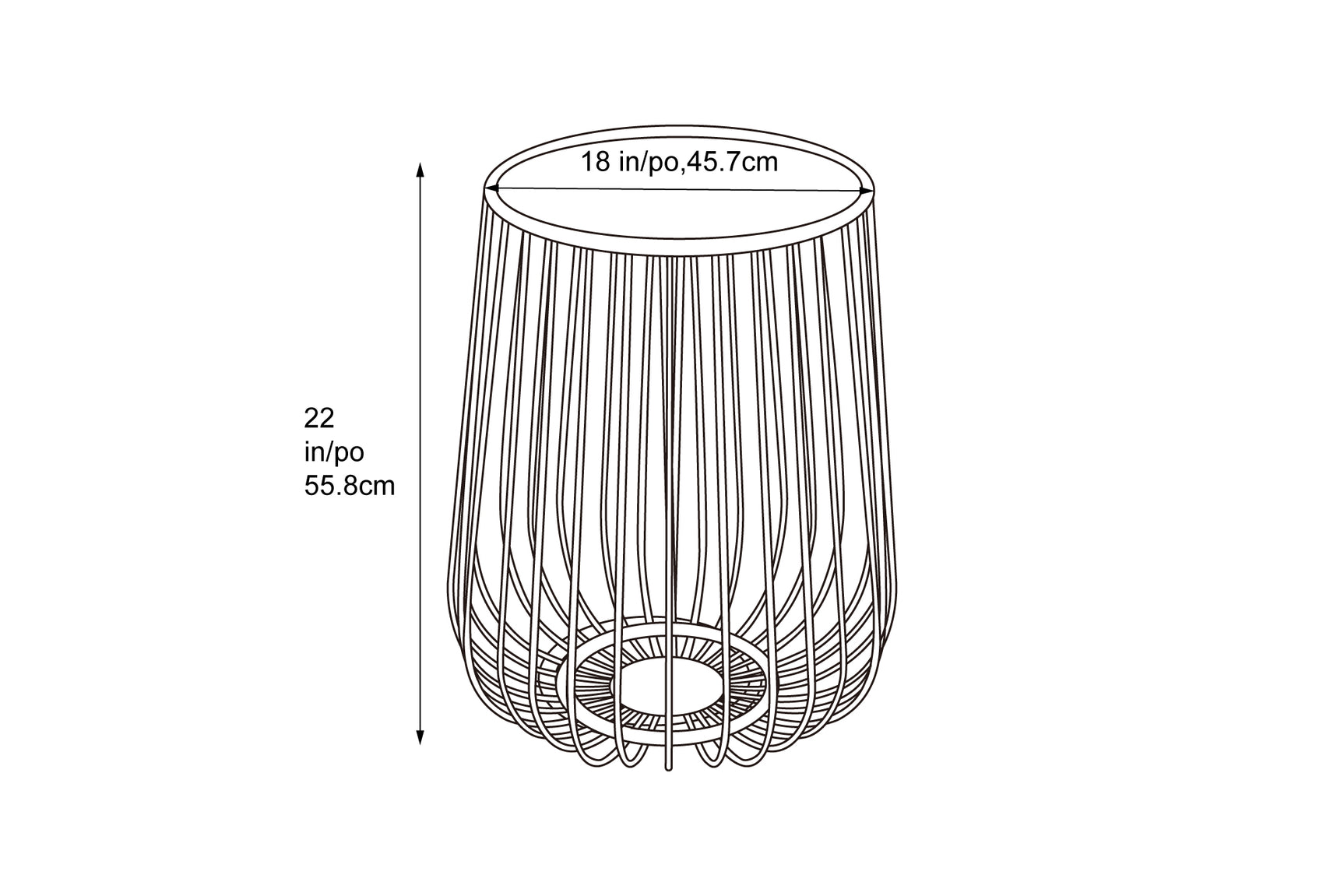 Ravena Marble Top Coffee Table