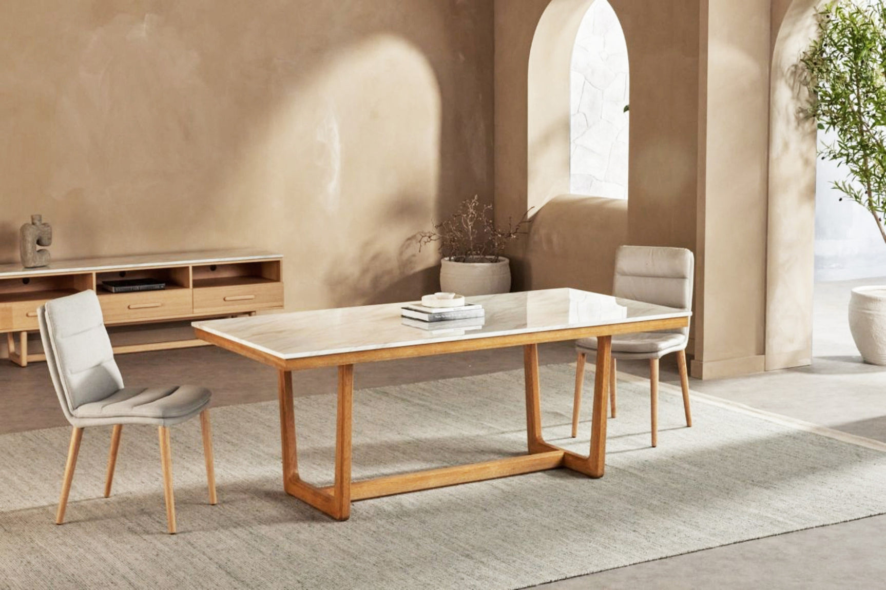 Reagan Marble Dining Table