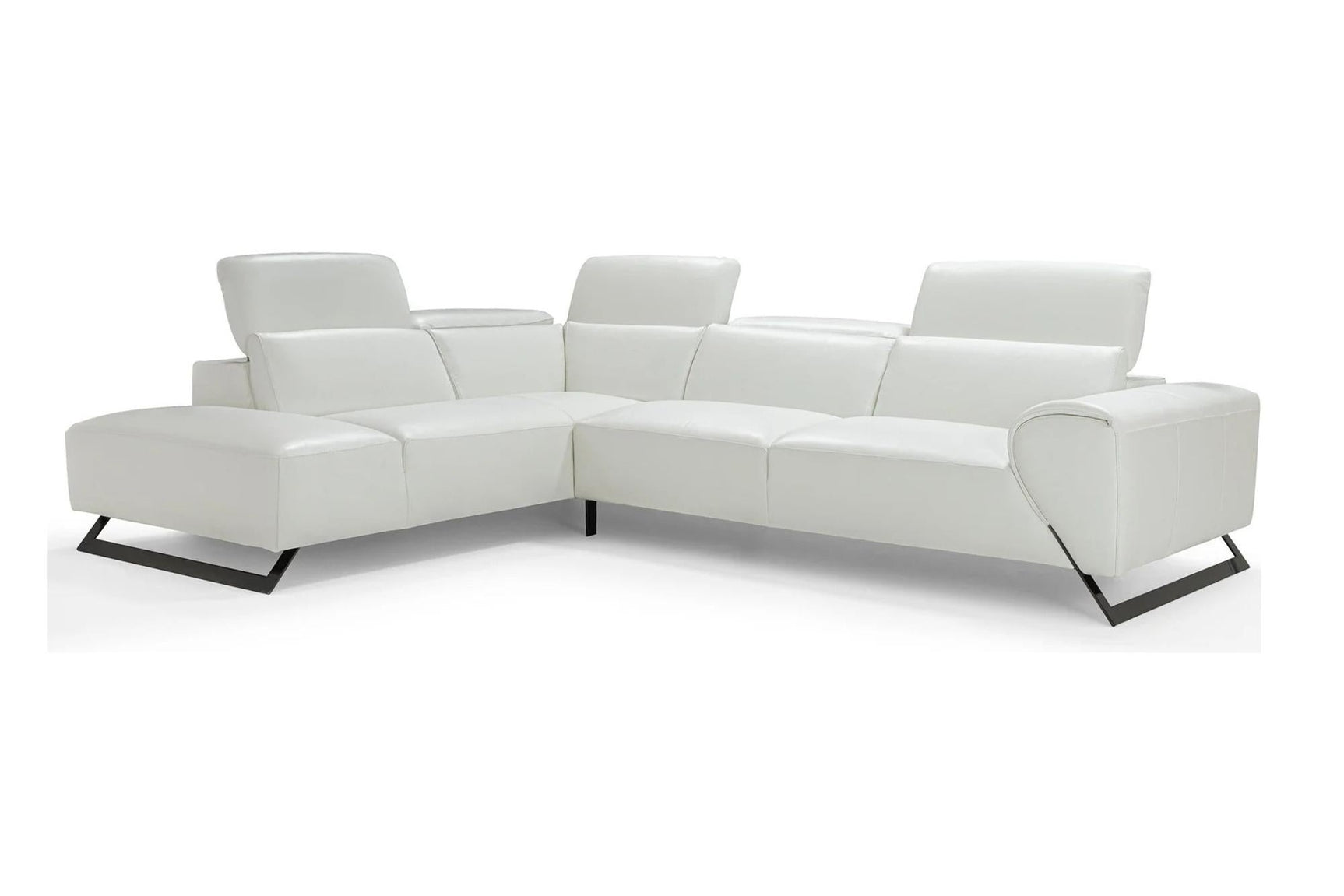 Juno Leather Sectional Sofa