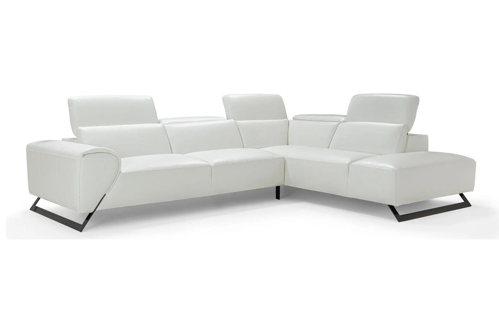 Juno Leather Sectional Sofa