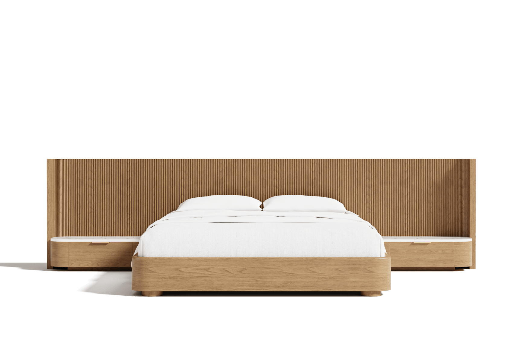 Rowan Oak Wood Bed Frame