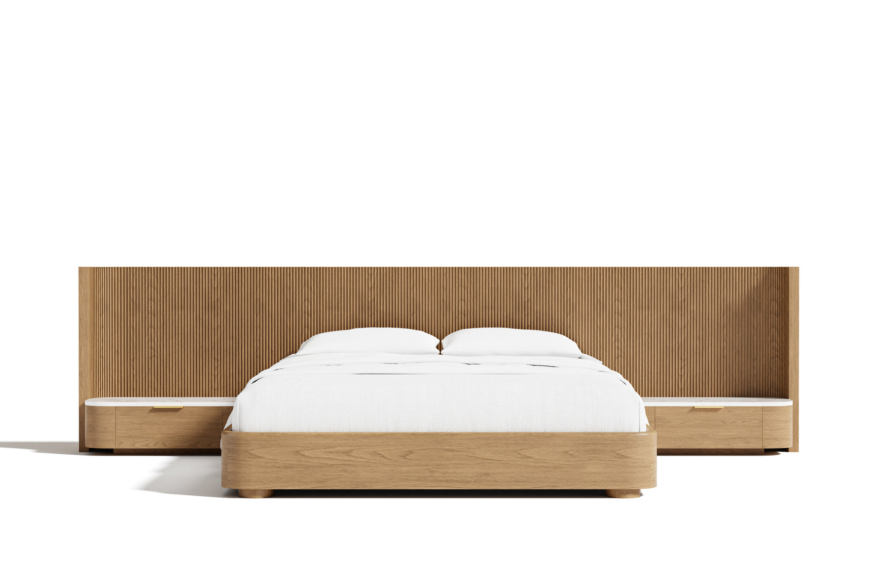 Rowan Oak Wood Bed Frame