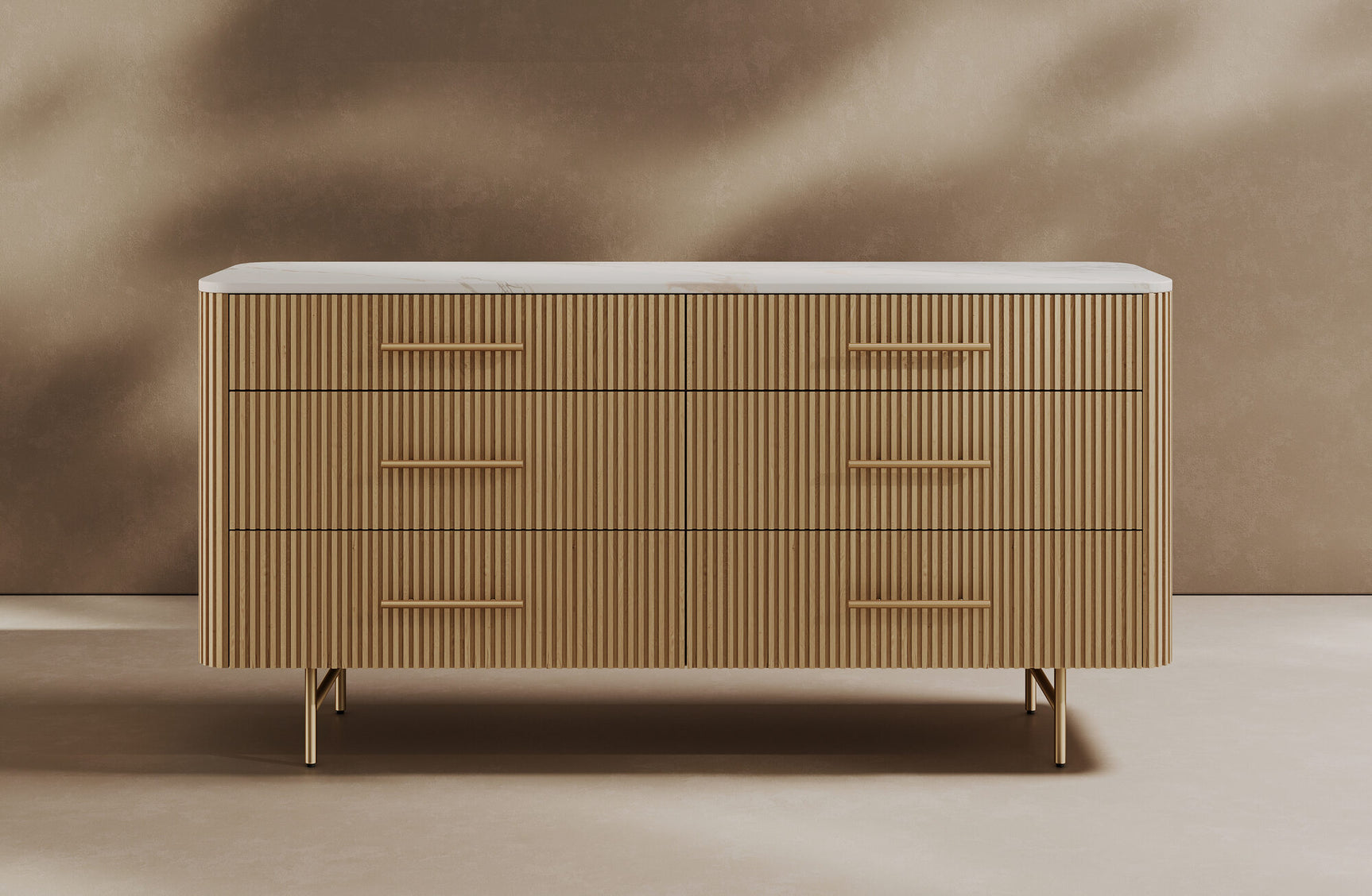 Rowan Wood Dresser with 6 Drawers