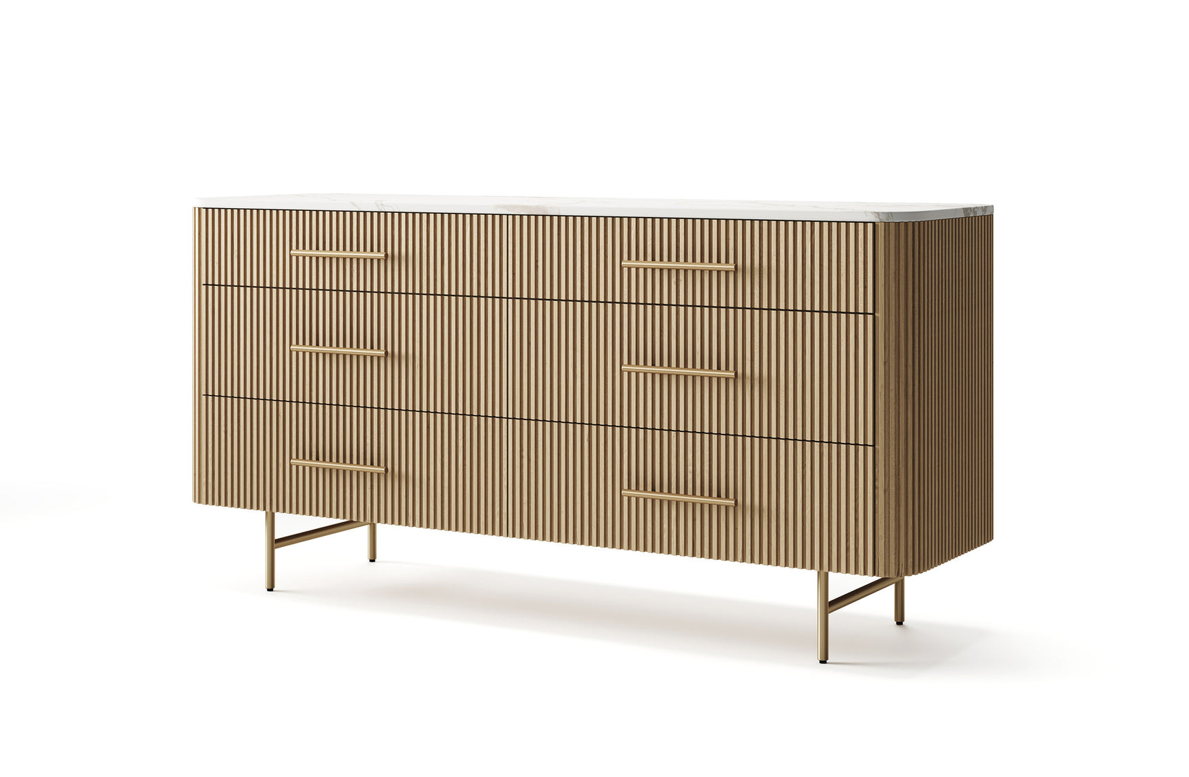 Rowan Wood Dresser with 6 Drawers