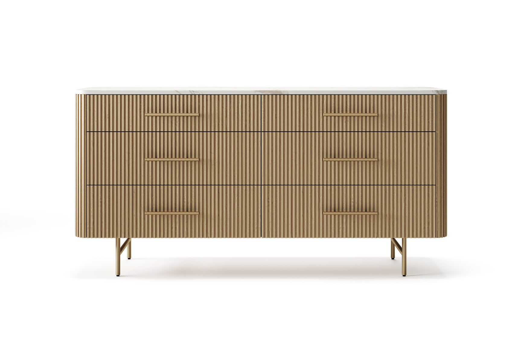 Rowan Wood Dresser with 6 Drawers