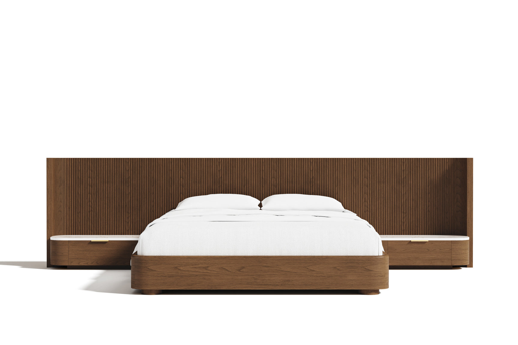 Rowan Oak Wood Bed Frame