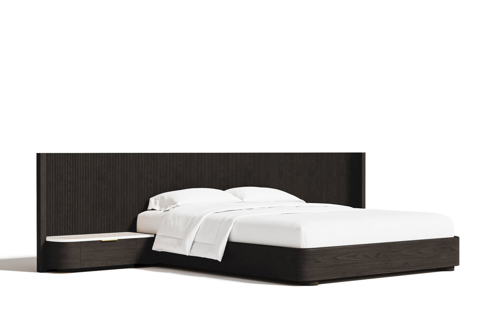 Rowan Oak Wood Bed Frame