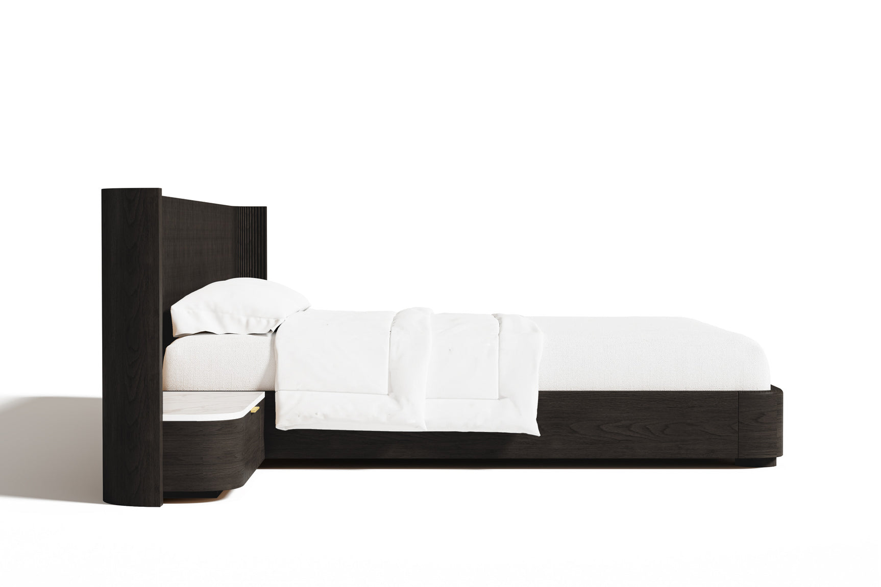 Rowan Oak Wood Bed Frame