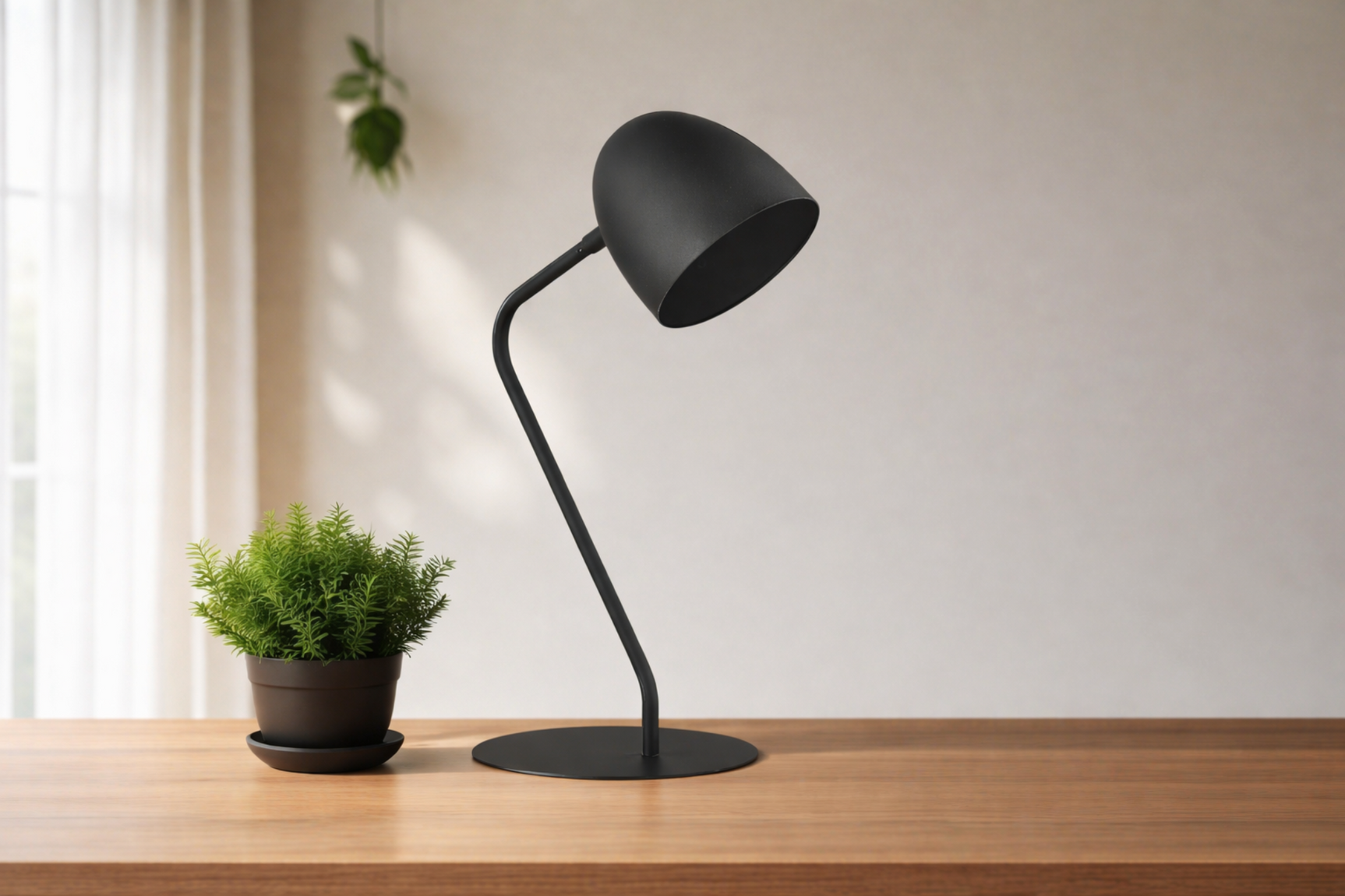 SOHO Black Modern Minimalist Night Lamp