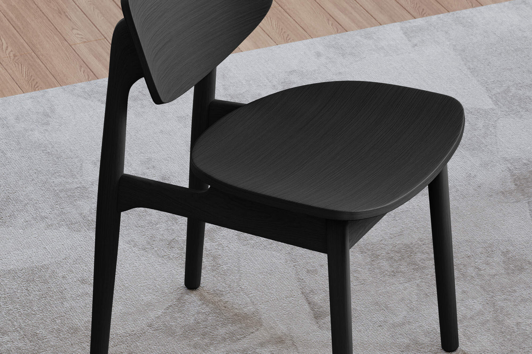 Simone Wood Dining Chair (Set of 2)