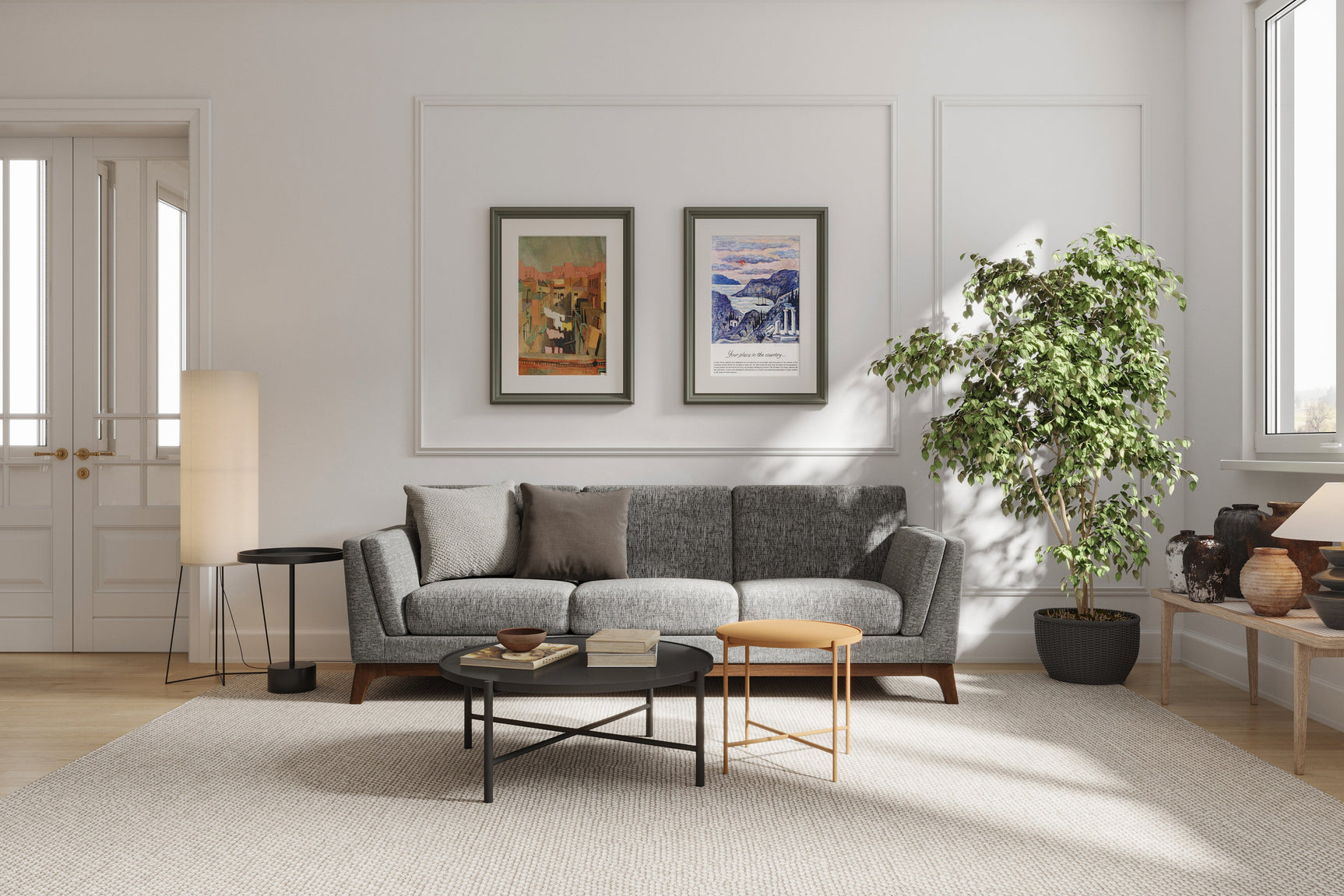 Sintra Fabric Sofa
