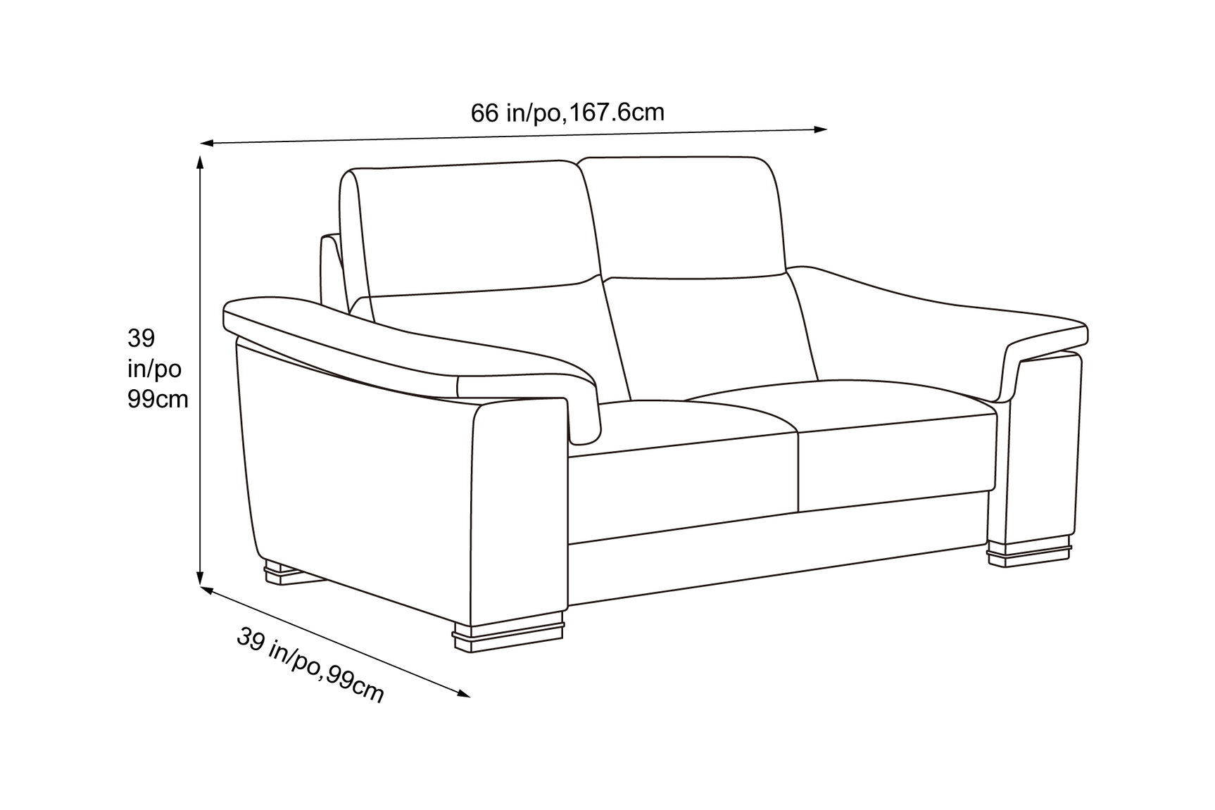 Solea Novabuk Fabric Sofa
