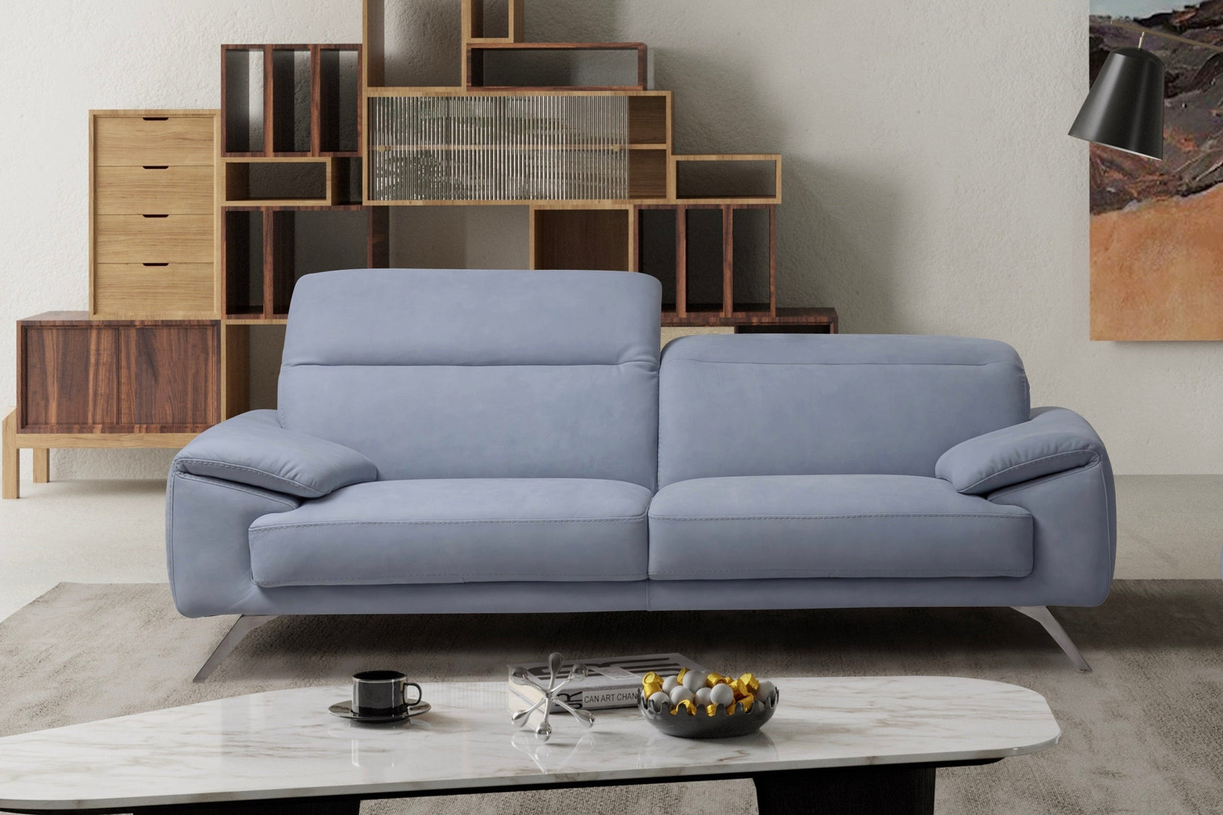 Sylvie Leather Sofa