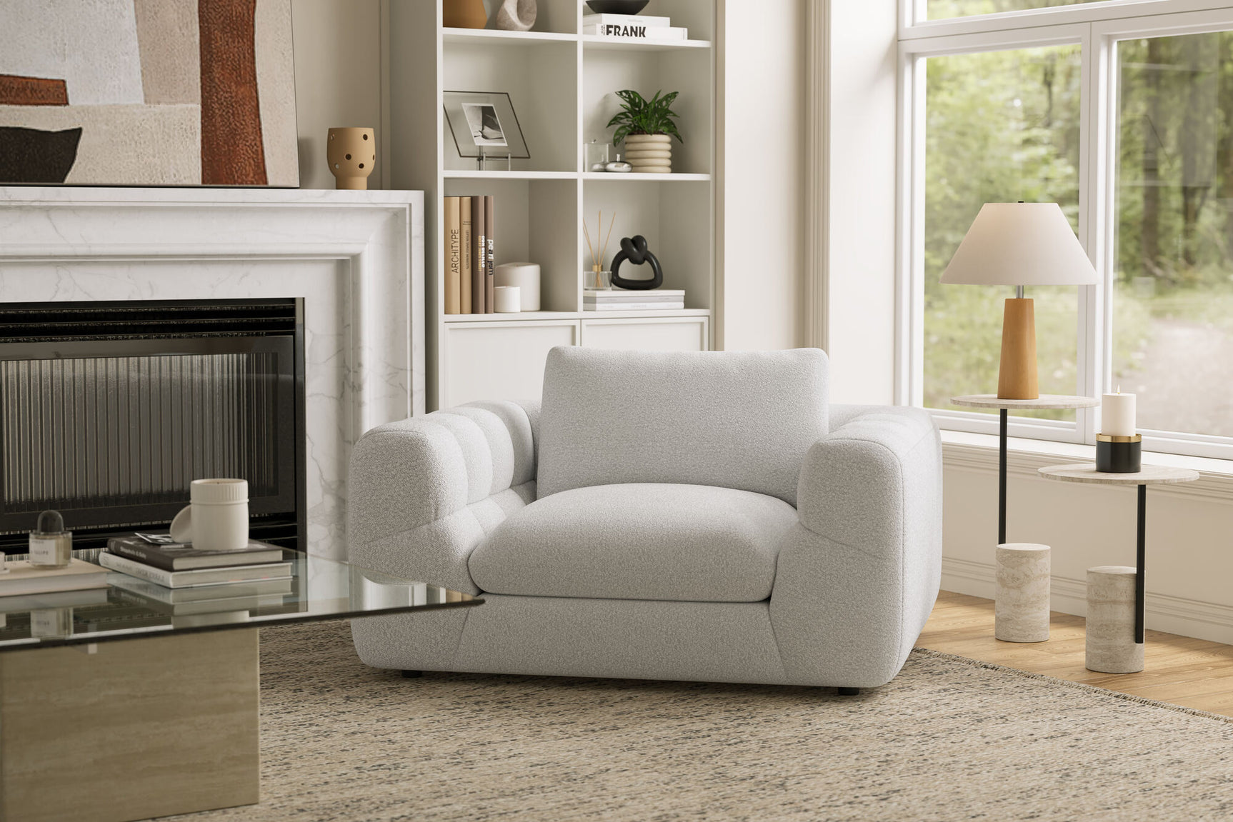 Taylor Boucle Accent Chair