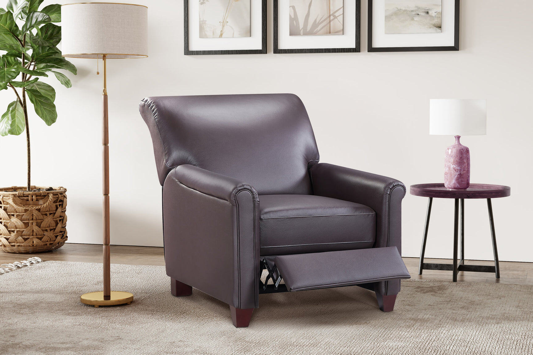 Terrance Leather Recliner Chair