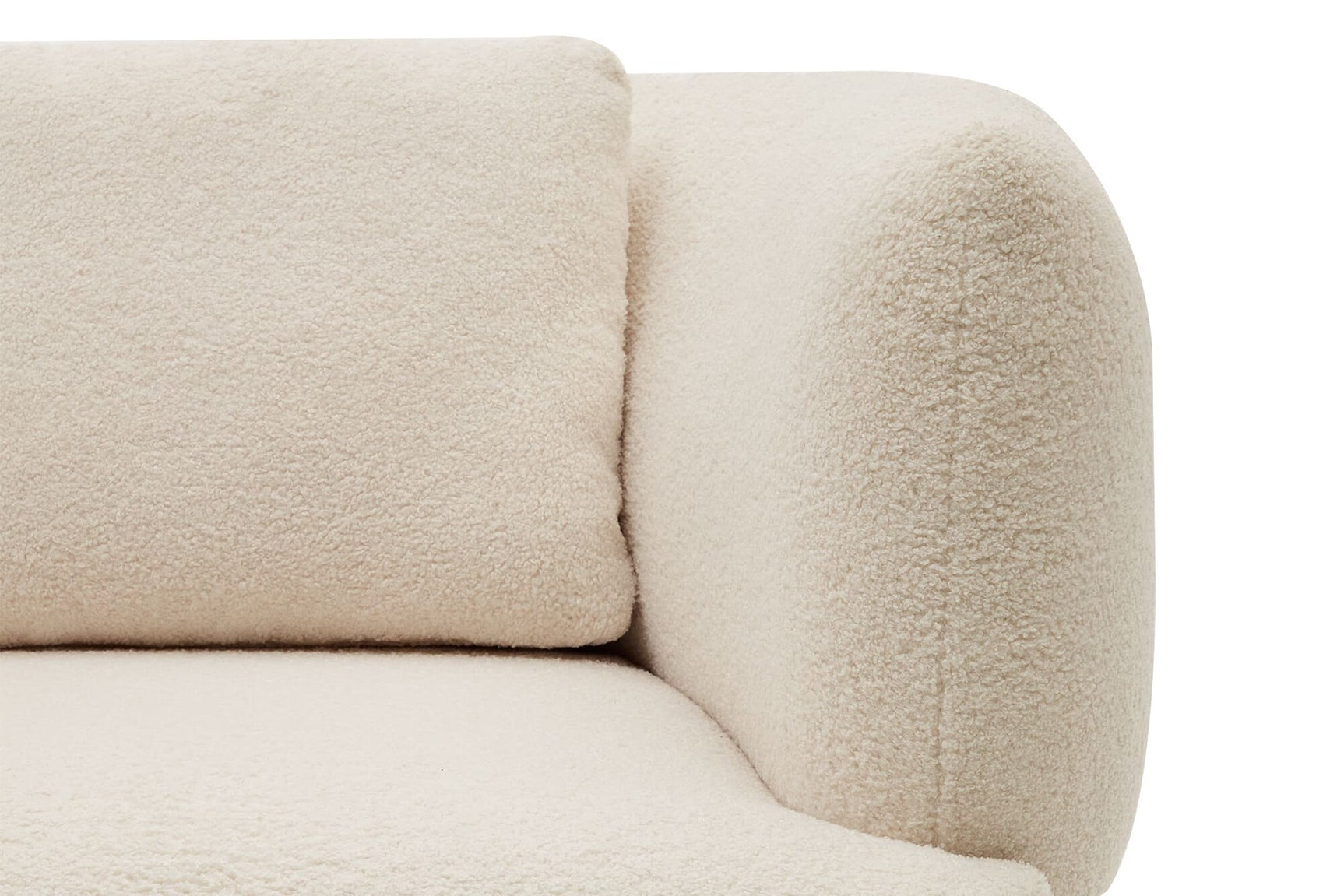 Tinsley Boucle Fabric Swivel Armchair