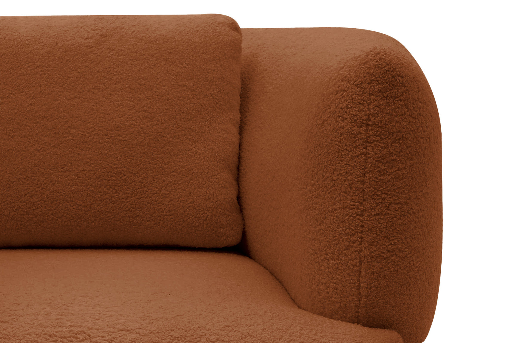 Tinsley Boucle Fabric Swivel Armchair