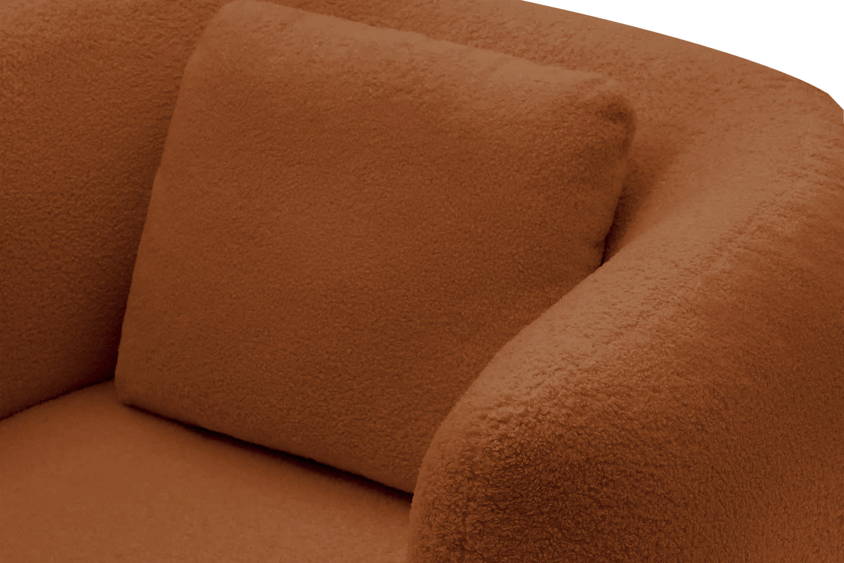 Tinsley Boucle Fabric Swivel Armchair