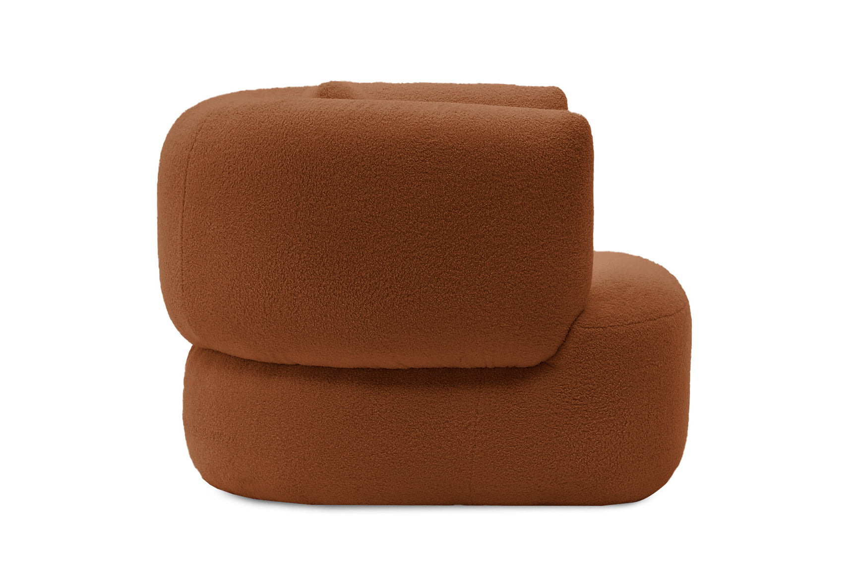 Tinsley Boucle Fabric Swivel Armchair