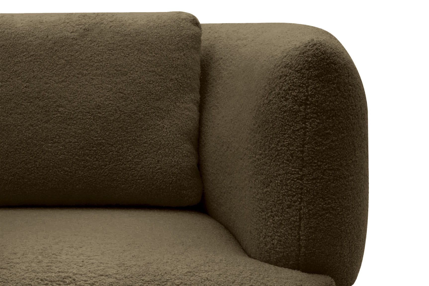 Tinsley Boucle Fabric Swivel Armchair